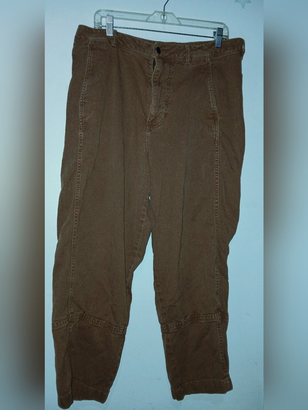 Quince Brown Chino-Style Organic Cotton Pants 14